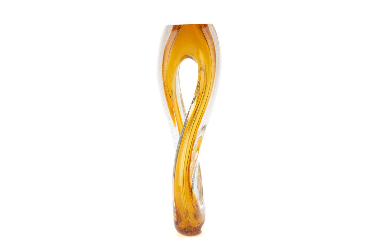 Mikasa Moor Amber Cam Vazo 20x45cm