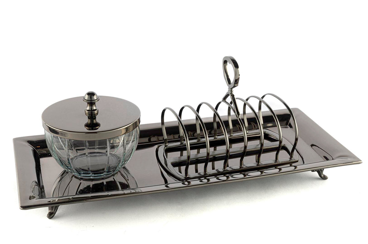 Mikasa Moor Füme Tost Servis Tabağı 37x17x14cm