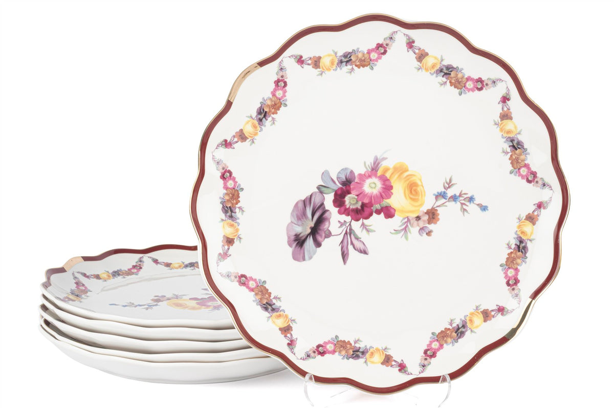 Mikasa Moor Chateau Romance 6lı Servis Tabağı 27cm