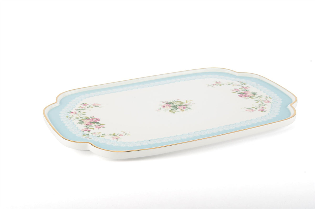 Mikasa Moor Rose Charm Servis Tabağı 32x21cm