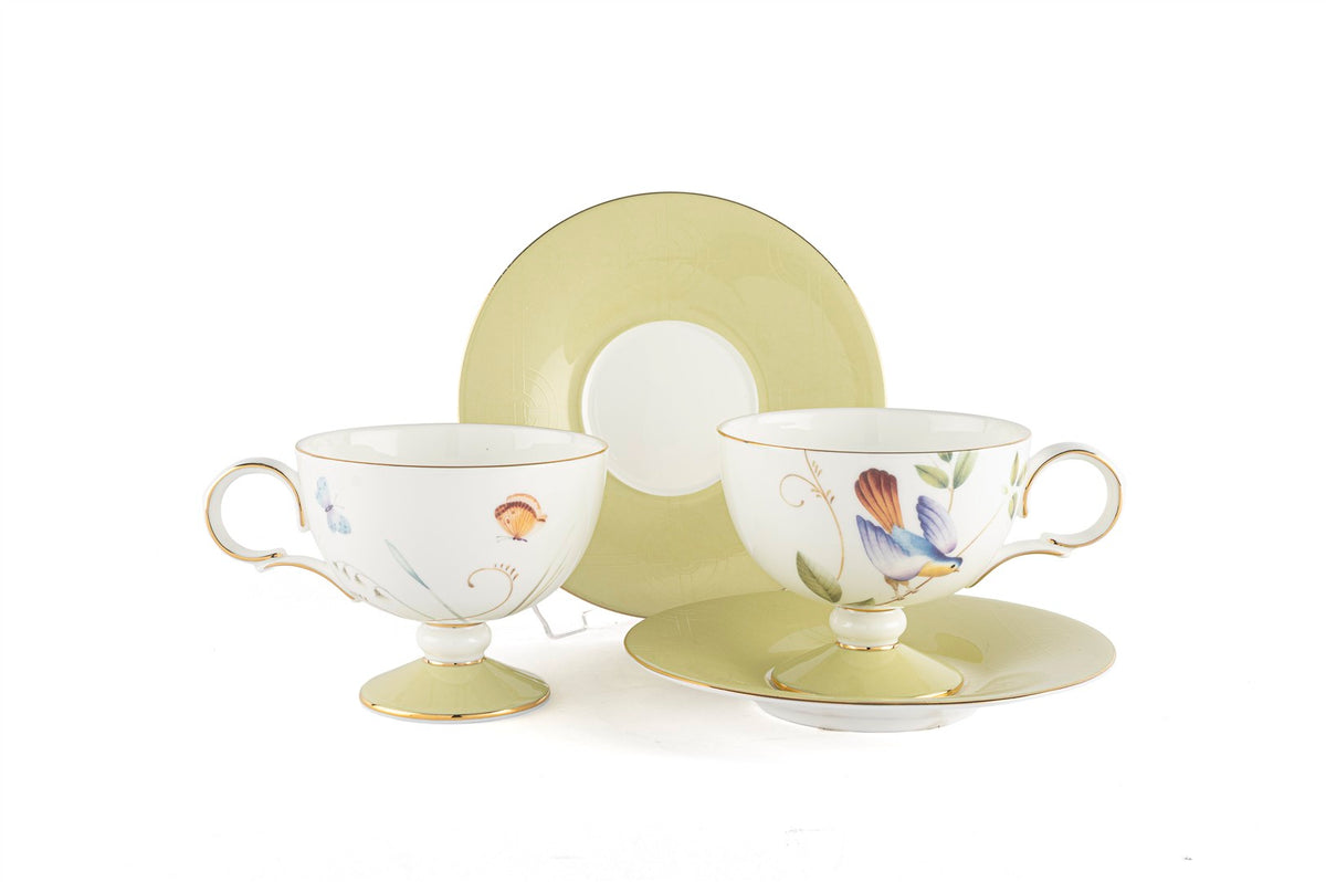 Mikasa Moor Green Garden 2li Çay Fincan Seti 220cc