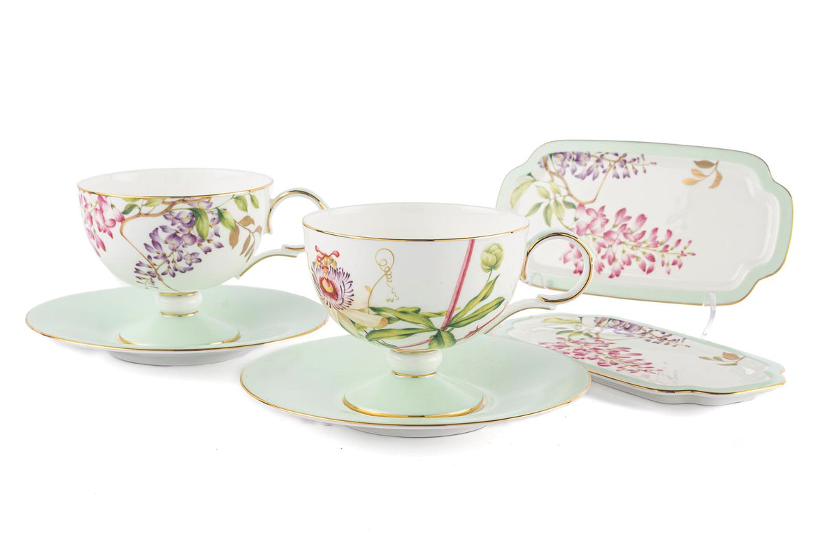 Mikasa Moor Happily 6 Parça 2li Çay Fincanı Seti 220cc