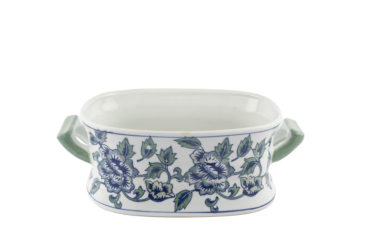 Mikasa Moor Blue Blanc Saksı 38x22x15cm