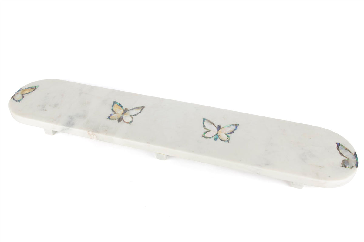 Mikasa Moor Sedef Kelebekli Mermer Sunumluk 76x15x4cm