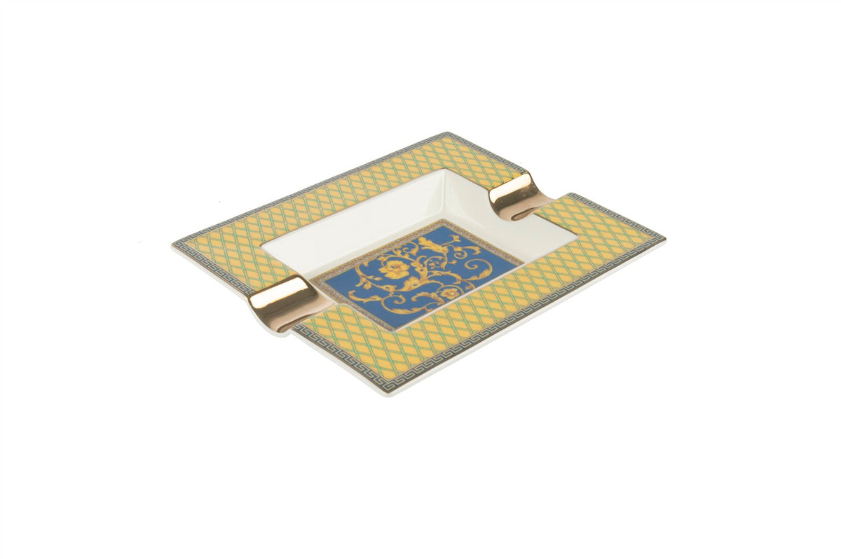 Mikasa Moor Blue Baraque Kare Tabak 17x19cm