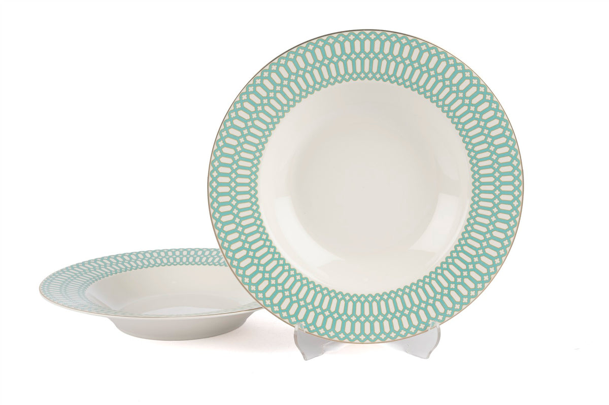 Mikasa Moor Angel Mint 2li Yemek Tabağı 22cm