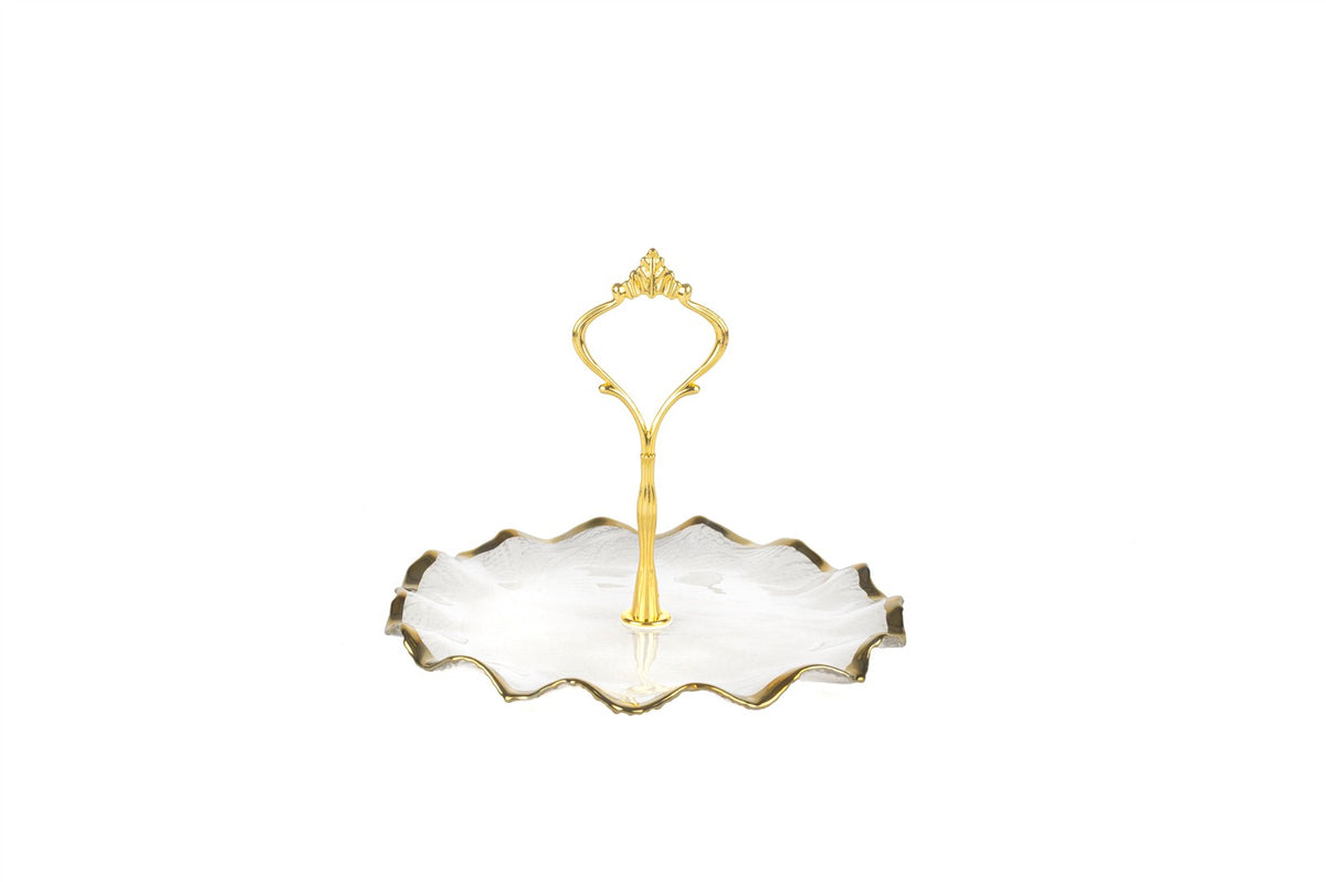 Mikasa Moor Flora Gilded Sunumluk 16x13cm