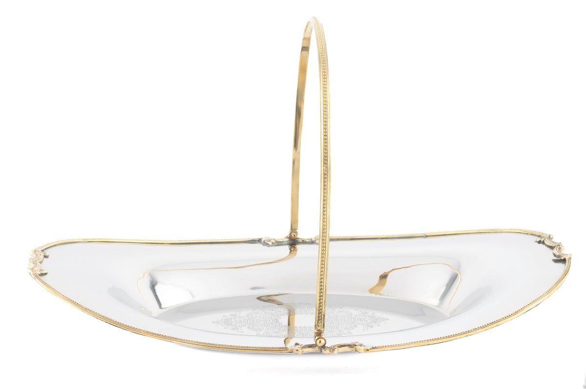 Mikasa Moor Luxe Metallic Dekoratif Kayık Sunumluk 42x25x25cm