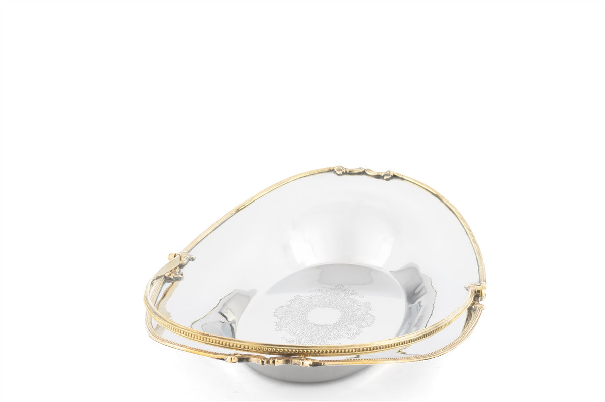 Mikasa Moor Luxe Metallic Dekoratif Kayık Sunumluk 42x25x25cm