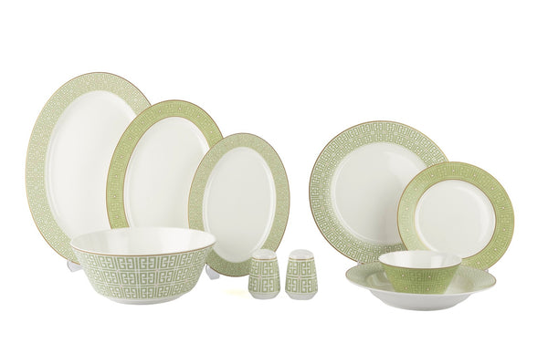 Mikasa Moor Soft Green 58 Parça Yemek Takımı