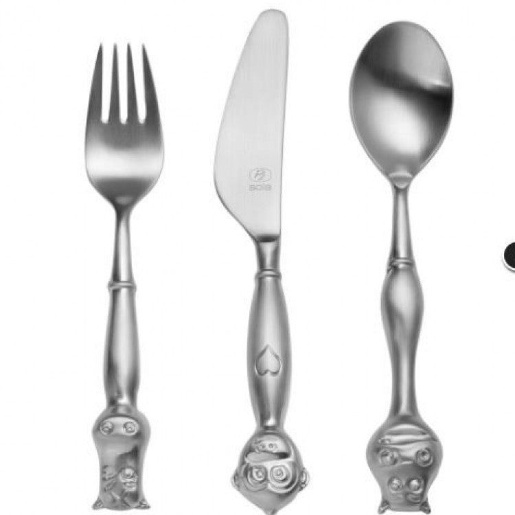 Sola Swiss Tom 3 Parça Çocuk Çatal Bıçak Seti