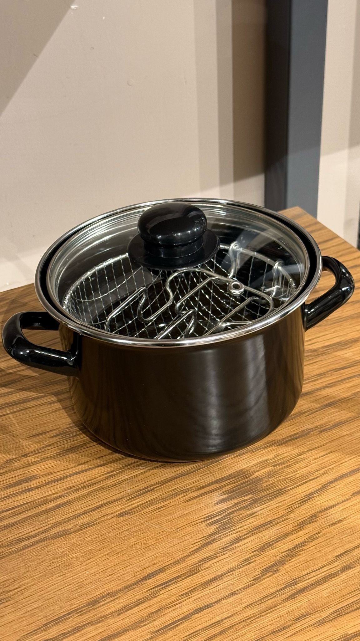 Emaye Kızartma Tenceresi