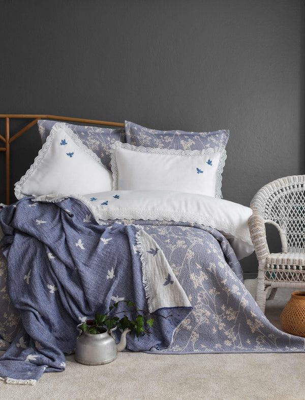 Apricitas Home Çift Kişilik Timeless Prime Albatros İndigo