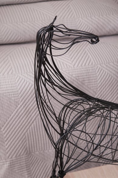 Apricitas Home Savoy Vizon Tek Kişilik Yatak Örtüsü Seti