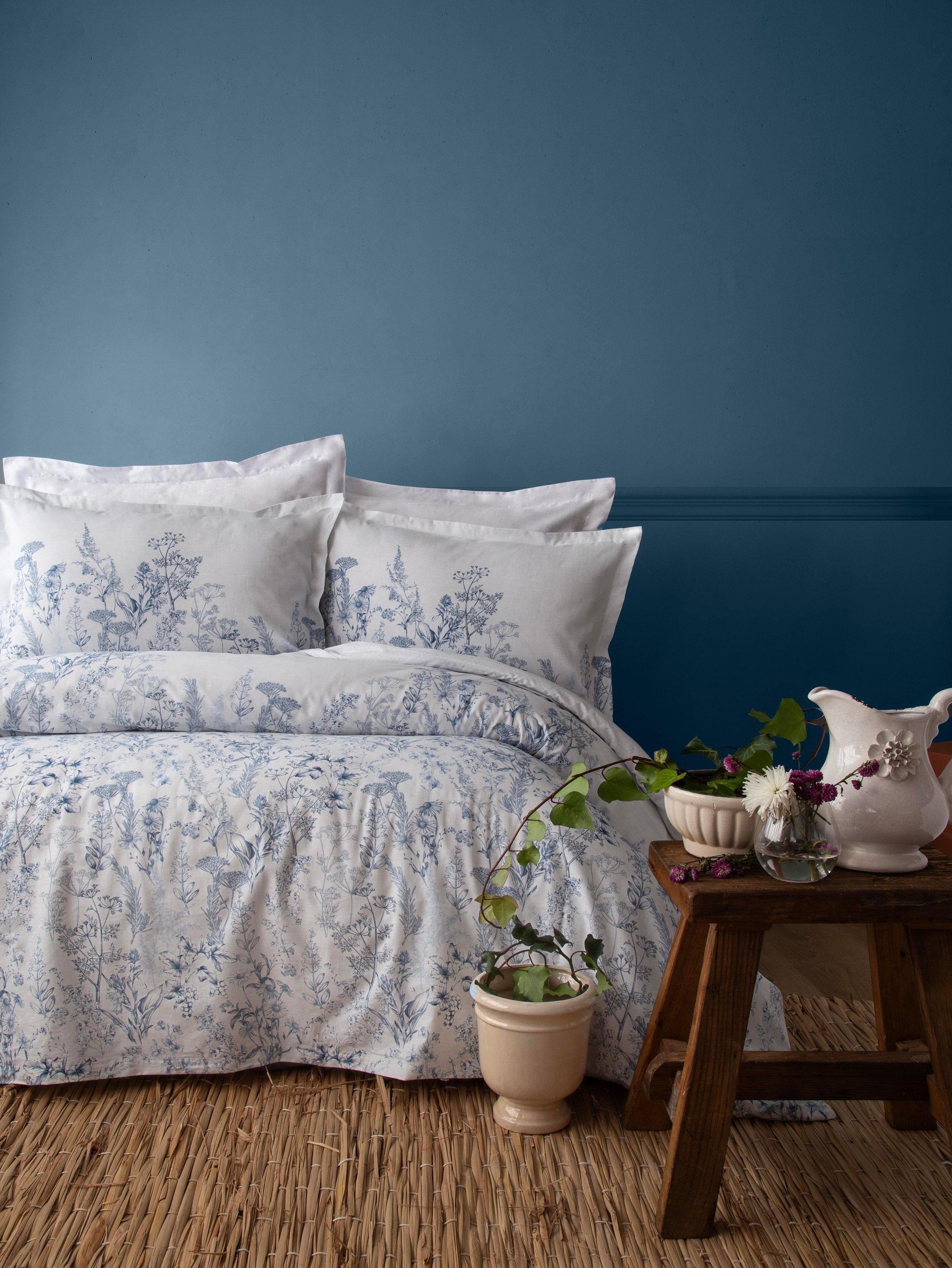 Apricitas Home Heater Mavi Çift Kişilik Nevresim Takımı