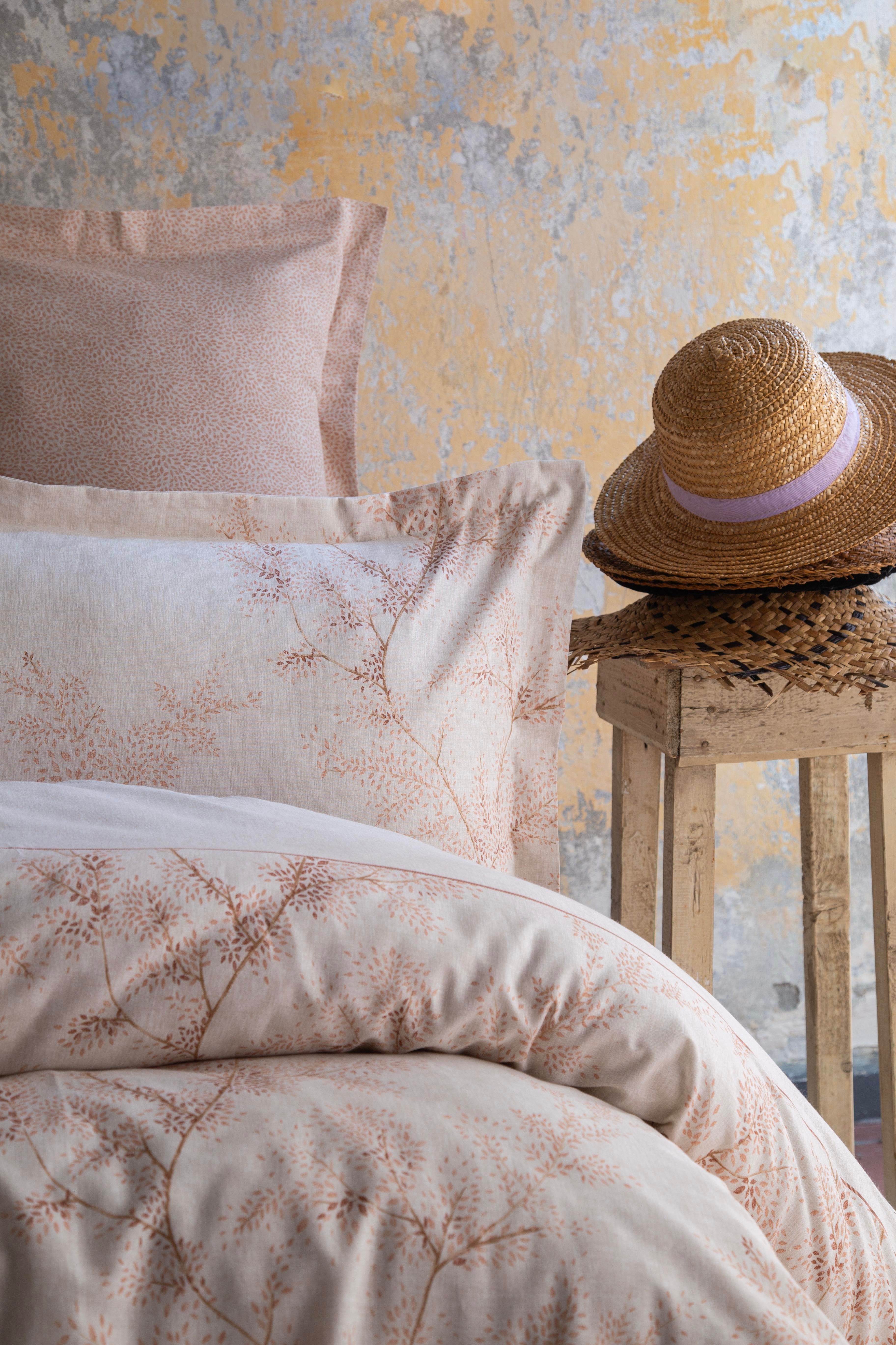 Apricitas Home Mila Terracota Çift Kişilik Nevresim Takımı