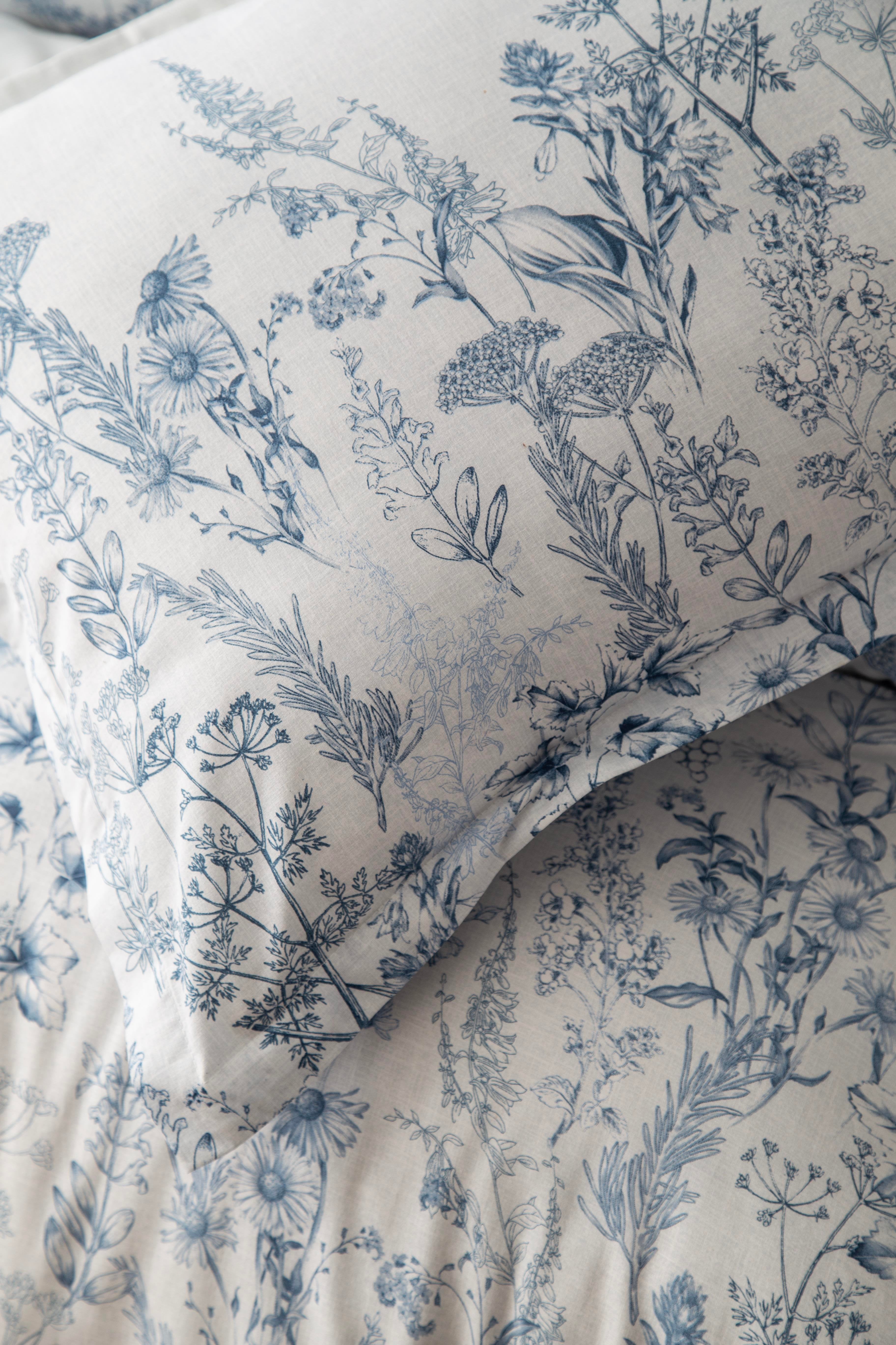 Apricitas Home Heater Mavi Çift Kişilik Nevresim Takımı