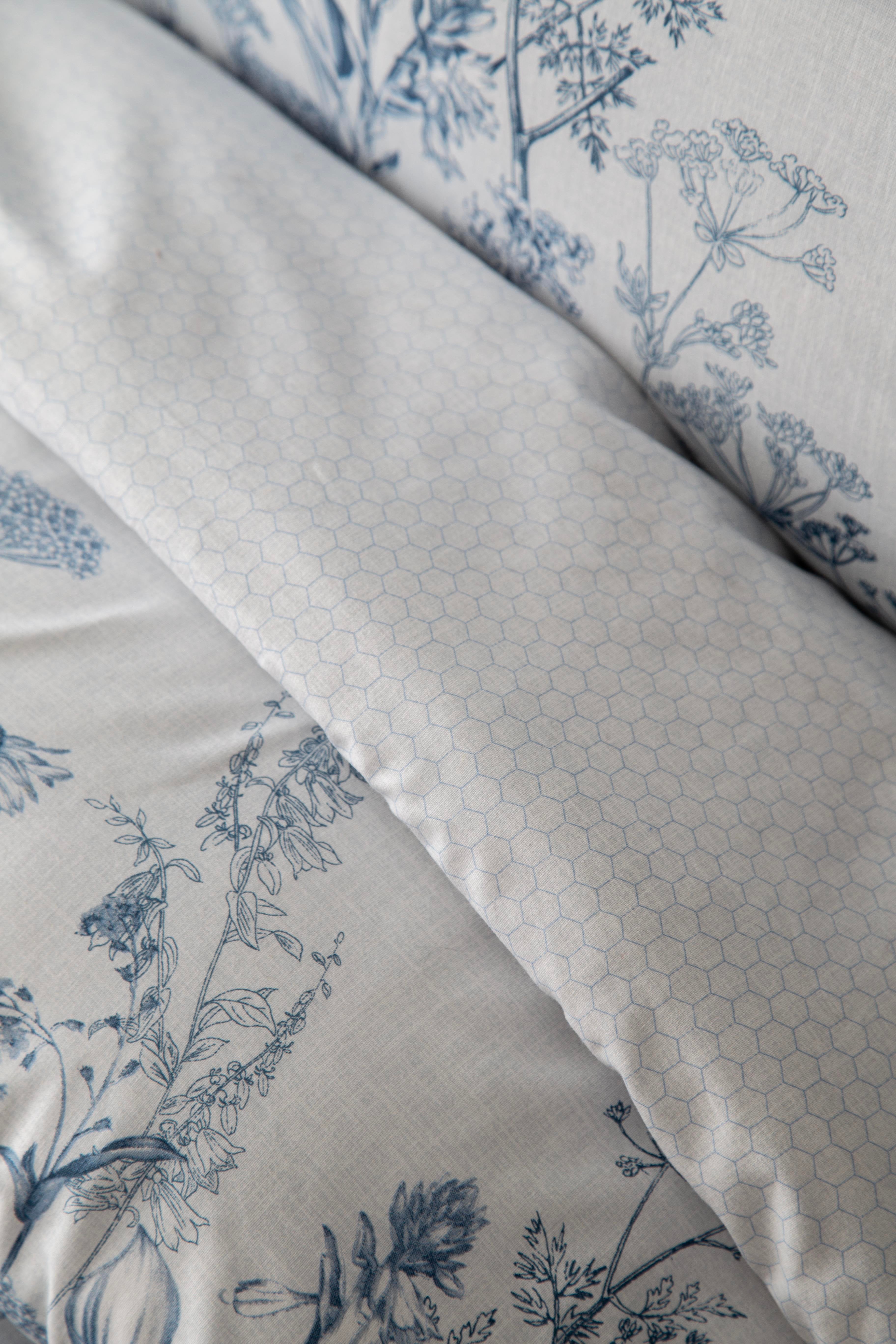 Apricitas Home Heater Mavi Çift Kişilik Nevresim Takımı