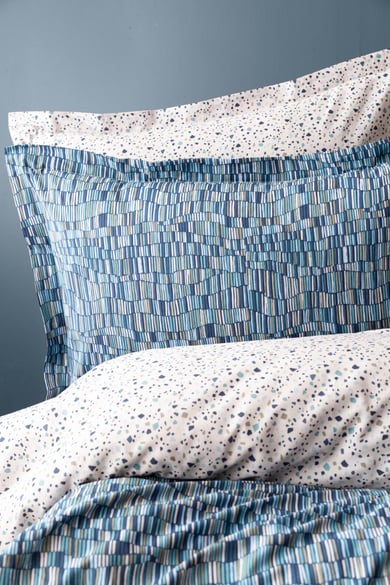 Apricitas Home Leros Indigo Çift Kişilik Nevresim Takımı