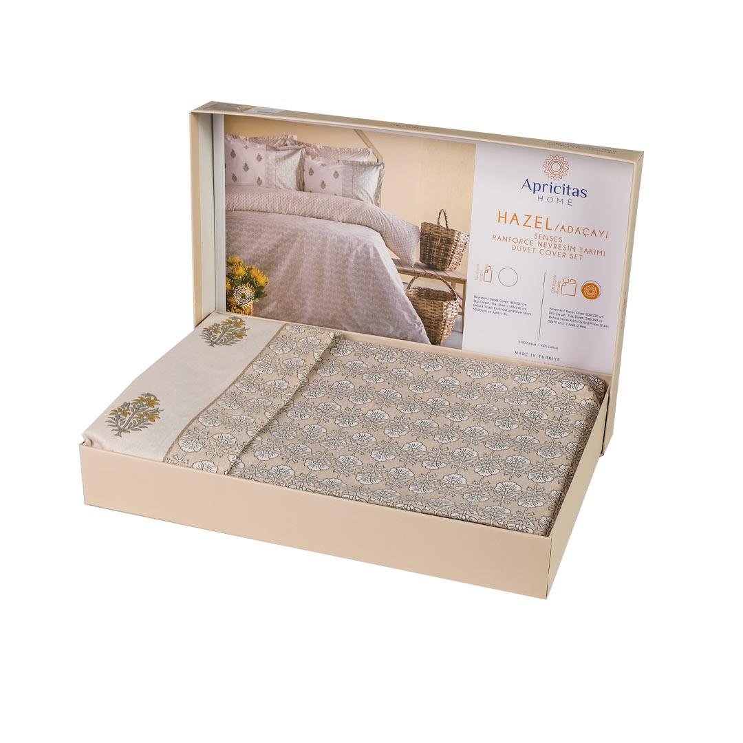 Apricitas Home Hazel Adaçayı Çift Kişilik Nevresim Takımı