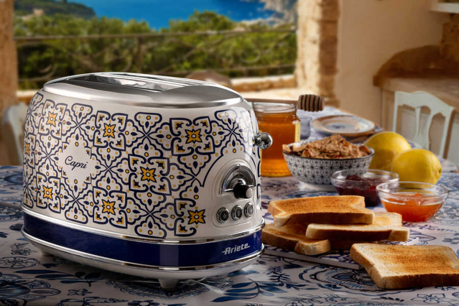 Ariete Capri Ekmek Kızartma Makinesi 2 Dilim Mavi 0155/1C