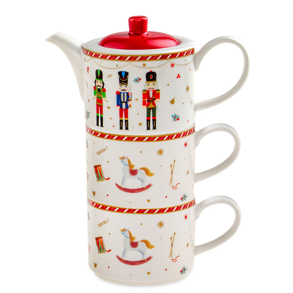 Jumbo Janus Yılbaşı 2'li Bardak Ve Teapot