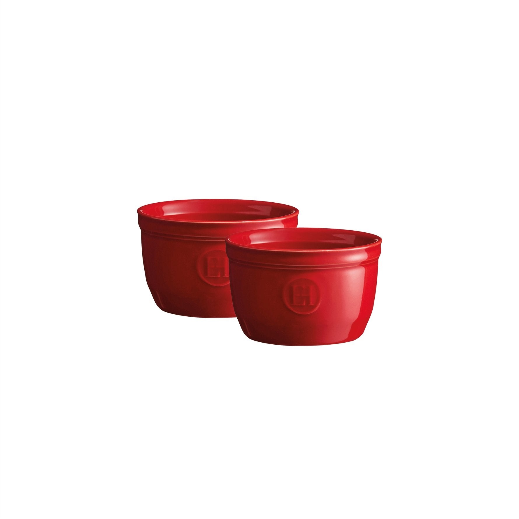 Emile Henry Fırın Kabı Ramekin No.9 Burgundy 2´l Seti