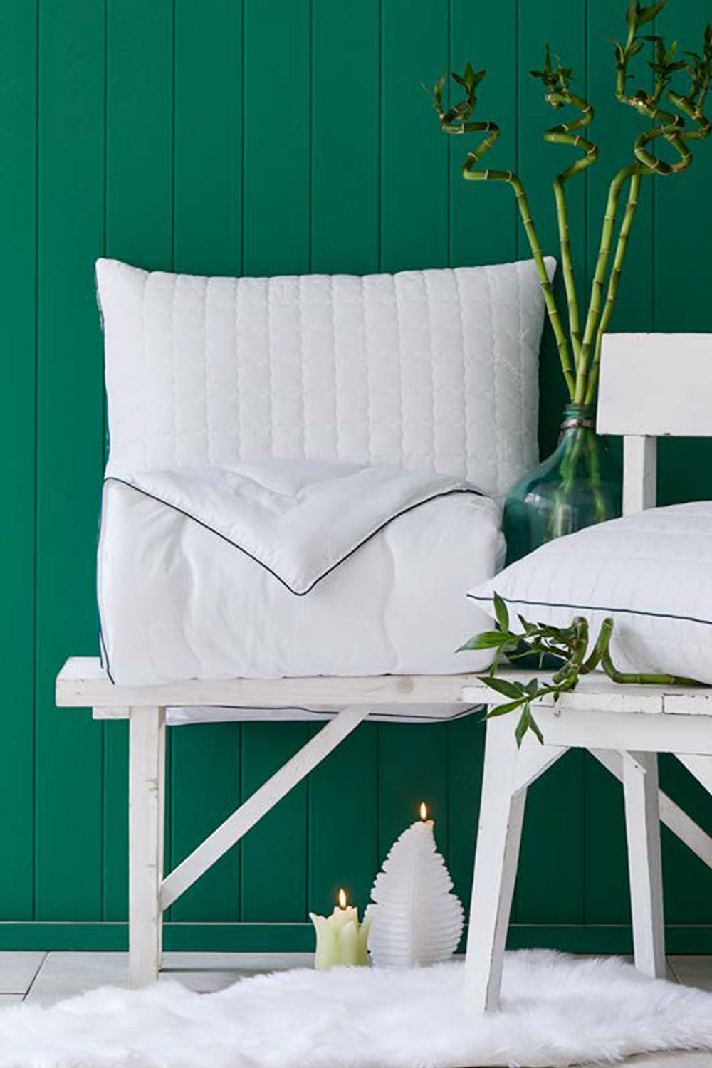 Karaca Home Tek Kişilik Bambu Yorgan - 1 Adet Bambu Yastık Hediyeli