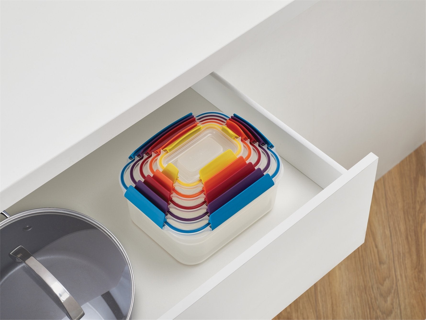 Joseph Joseph Nest Lock 5 Parça Saklama Kabı Seti - Çok Renkli