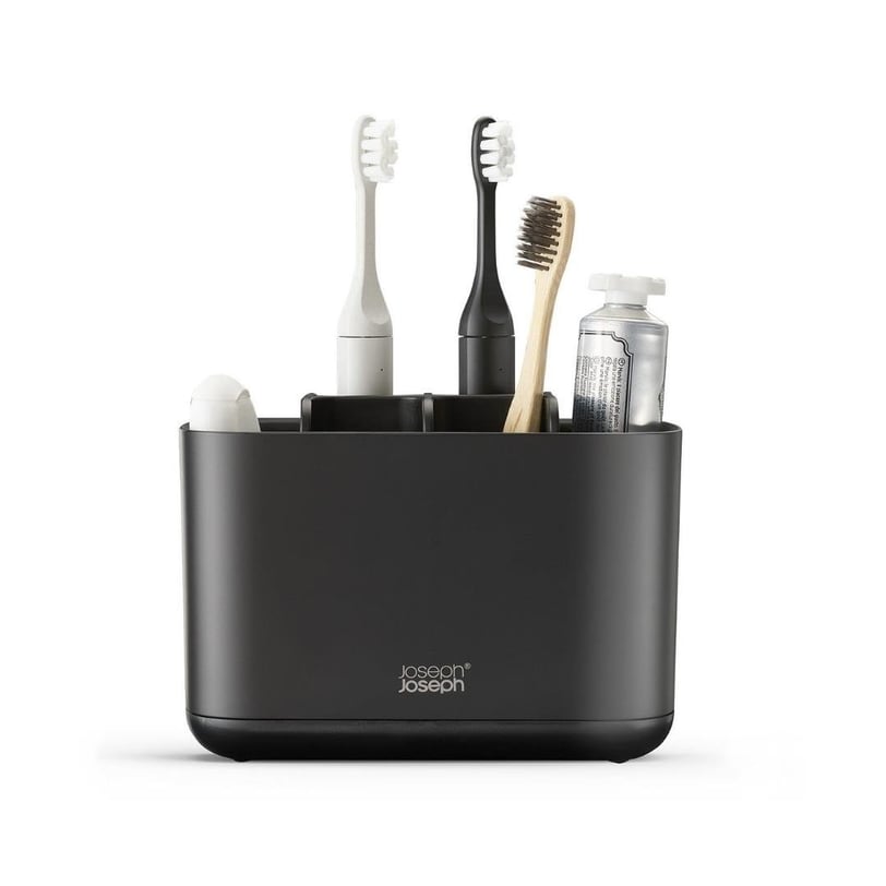 Joseph Joseph EasyStore Büyük Diş Fırçası Kabı Mat Siyah