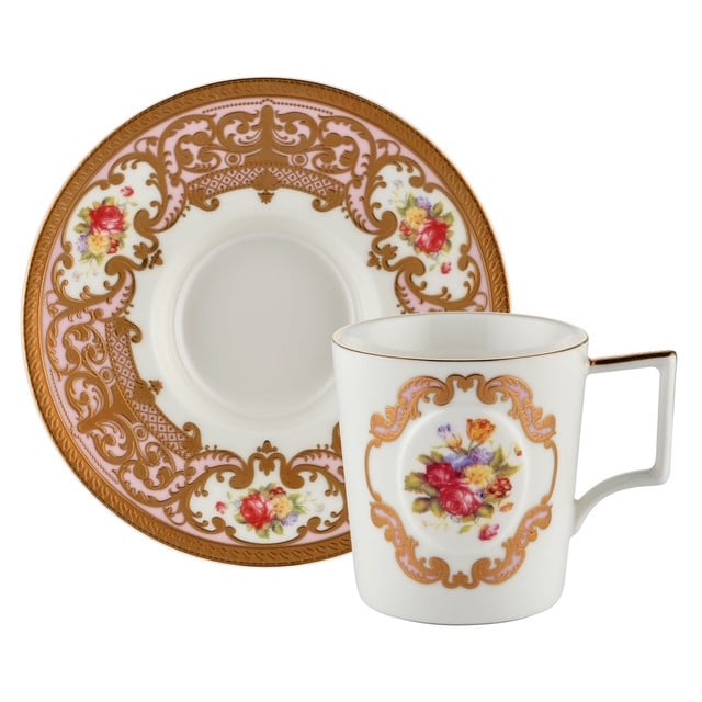 Stempa Venezzia Pink 6lı Fincan Seti