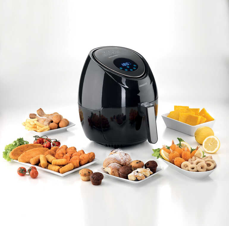 Kenwood Airfryer XL Sıcak Hava Fritözü Siyah HFP30.000BK