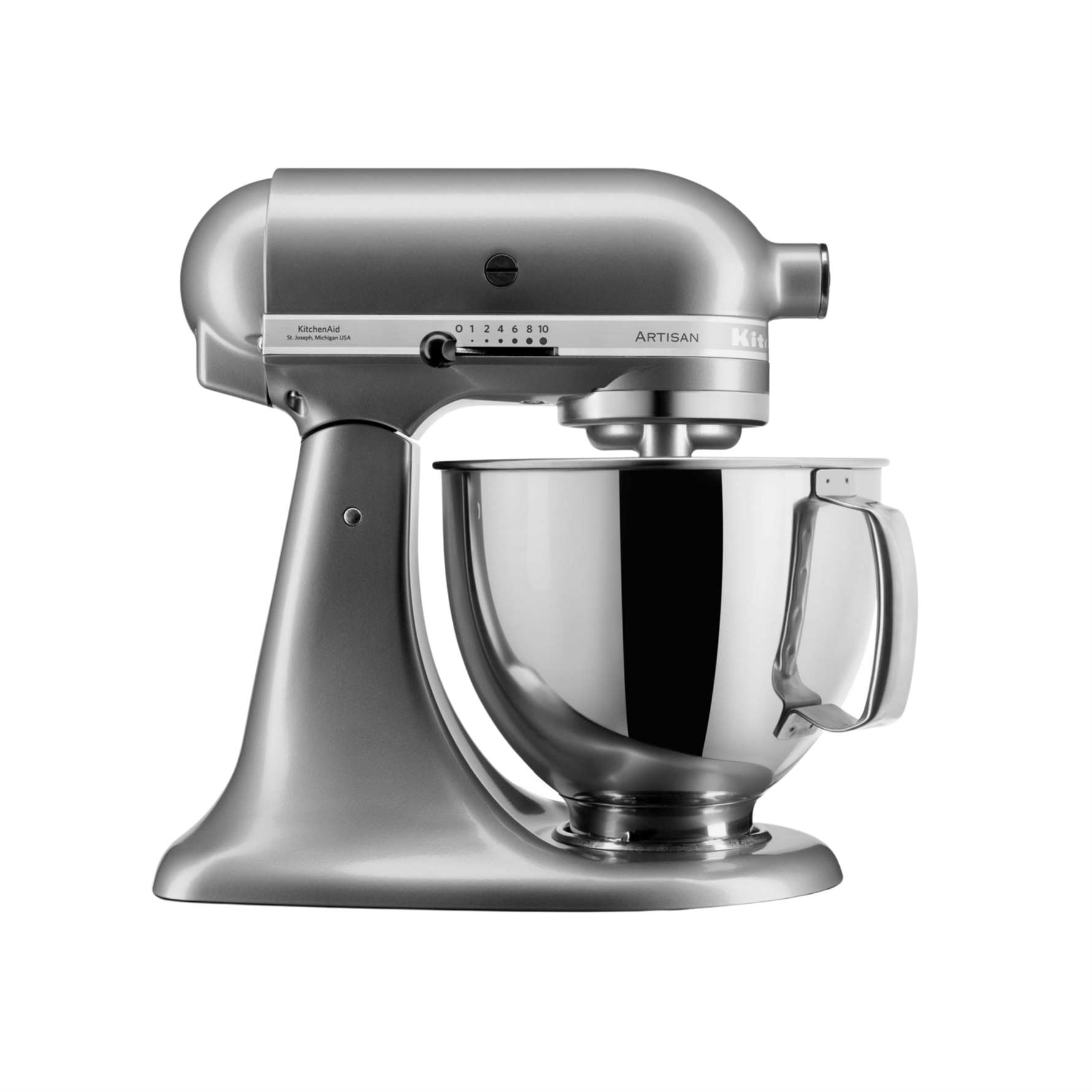 Kitchenaid Artisan 4,8 L Stand Mikser 5KSM175PS Contour Silver-ECU