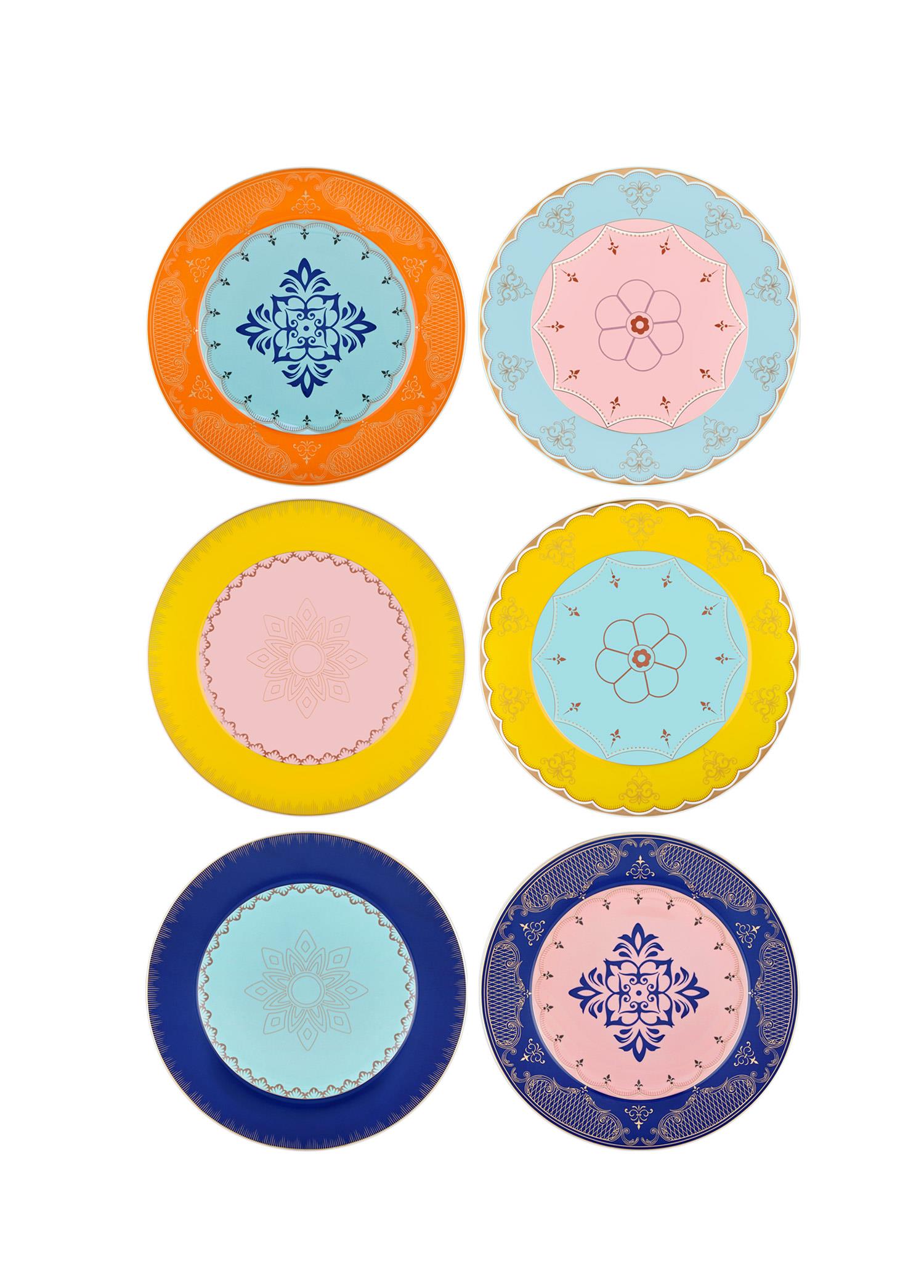 Muse Pasta Tabağı 6 Parça 21 Cm