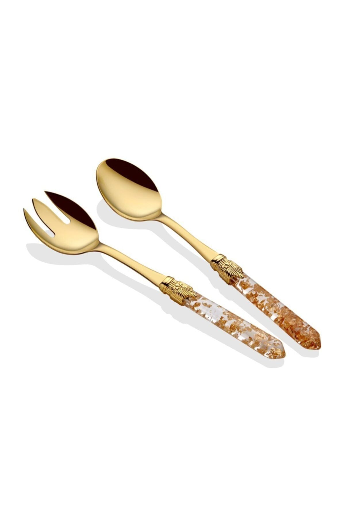 Rivadossi Luna Oro Salata Servis Seti