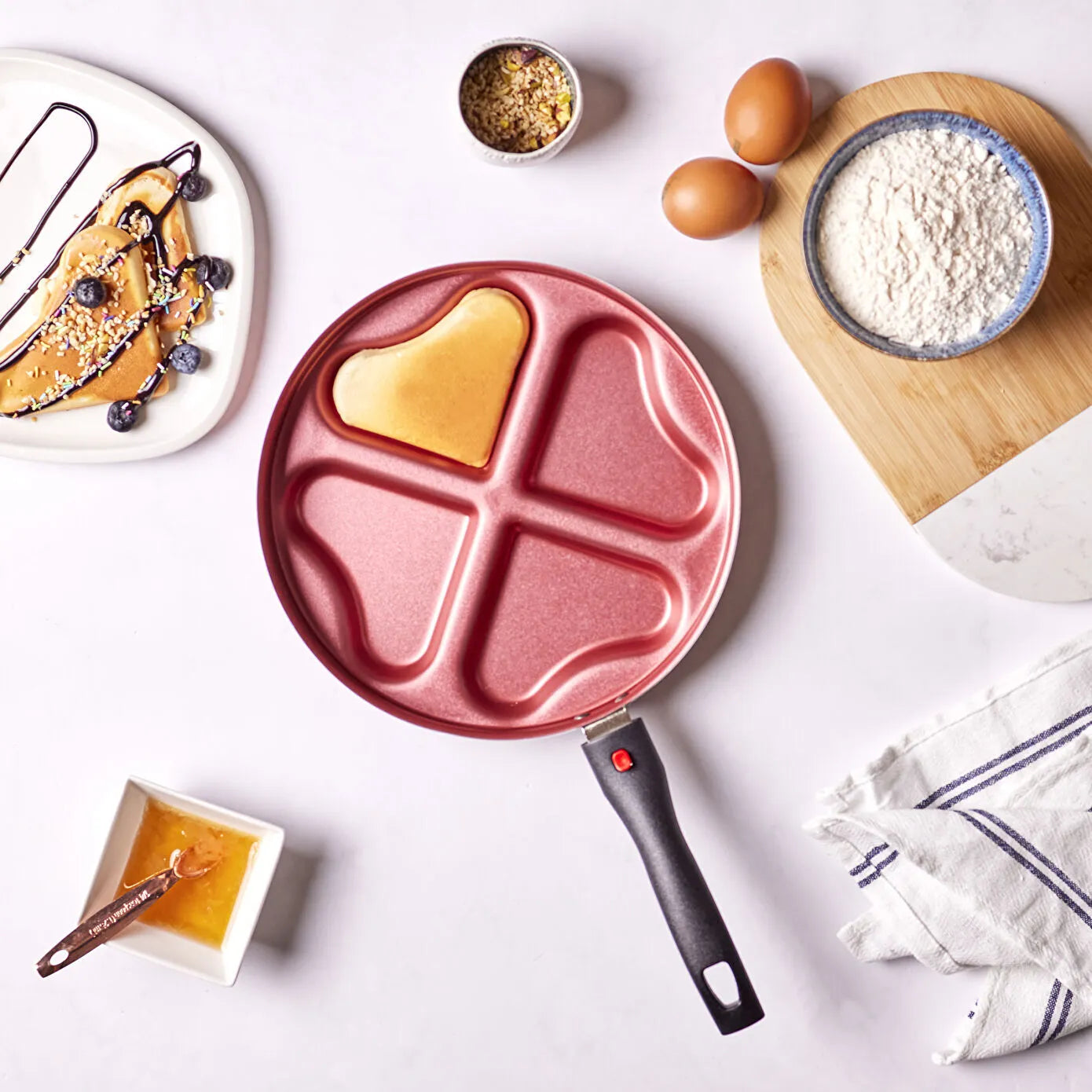 Karaca Talia Love Pancake Kalıbı