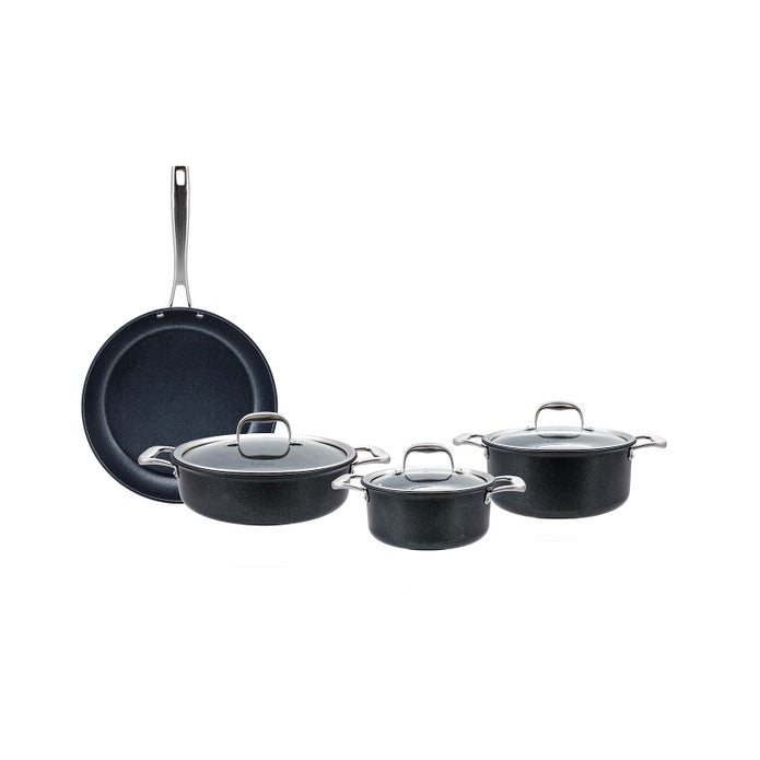 Karaca BioDiamond Pro Induction Based 7 Piece Cookware Set