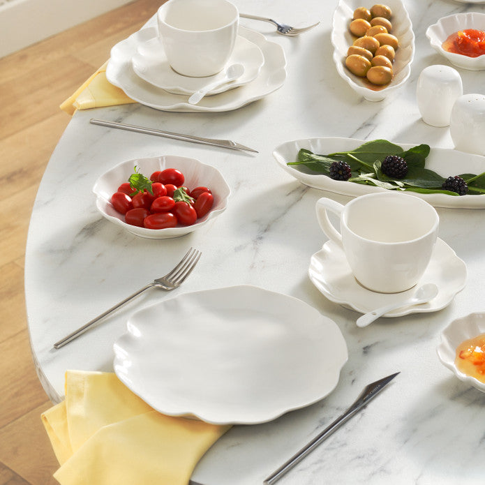 Karaca Marigold Porcelain 32 Piece Breakfast/Serving Set for 6 People