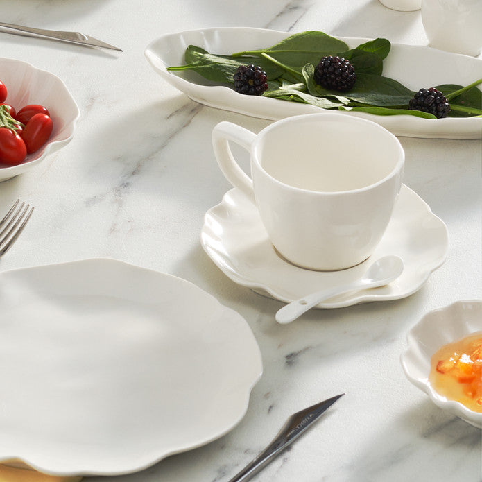 Karaca Marigold Porcelain 32 Piece Breakfast/Serving Set for 6 People