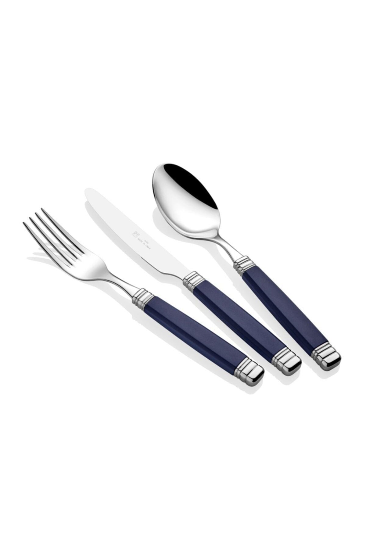 Rivadossi Rossini Lacivert 75 Parça Çatal Bıçak Seti