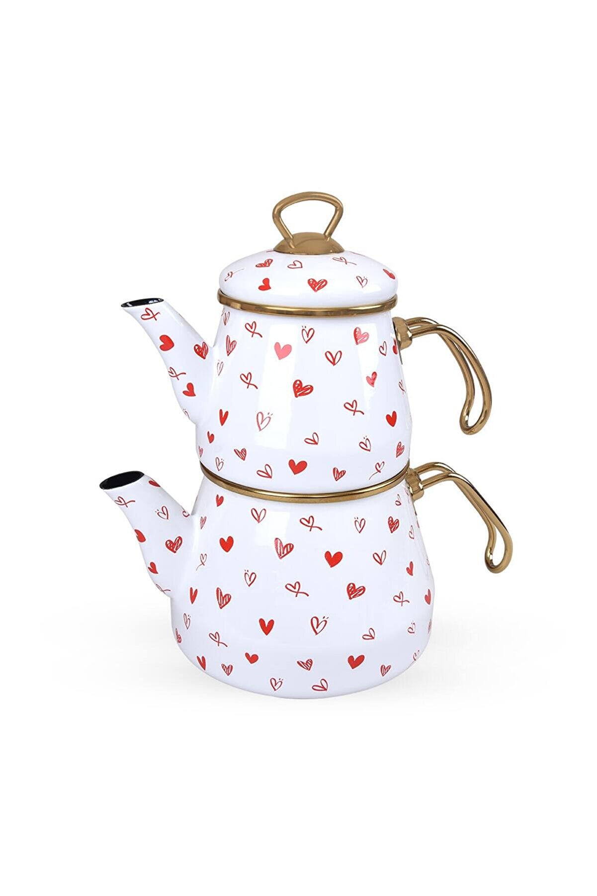 Pera Love Teapot Set White