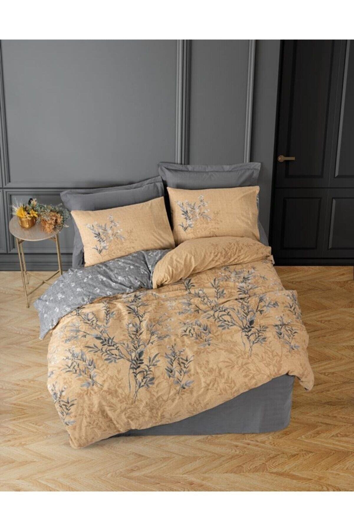 Double Duvet Cover Set Vera Gray