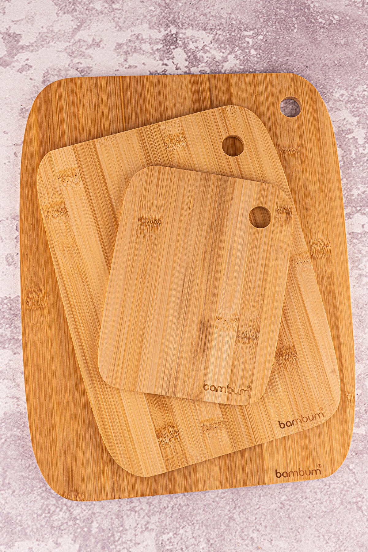 Bambum B5104 Tedi 3-Piece Cutting Board Bamboo