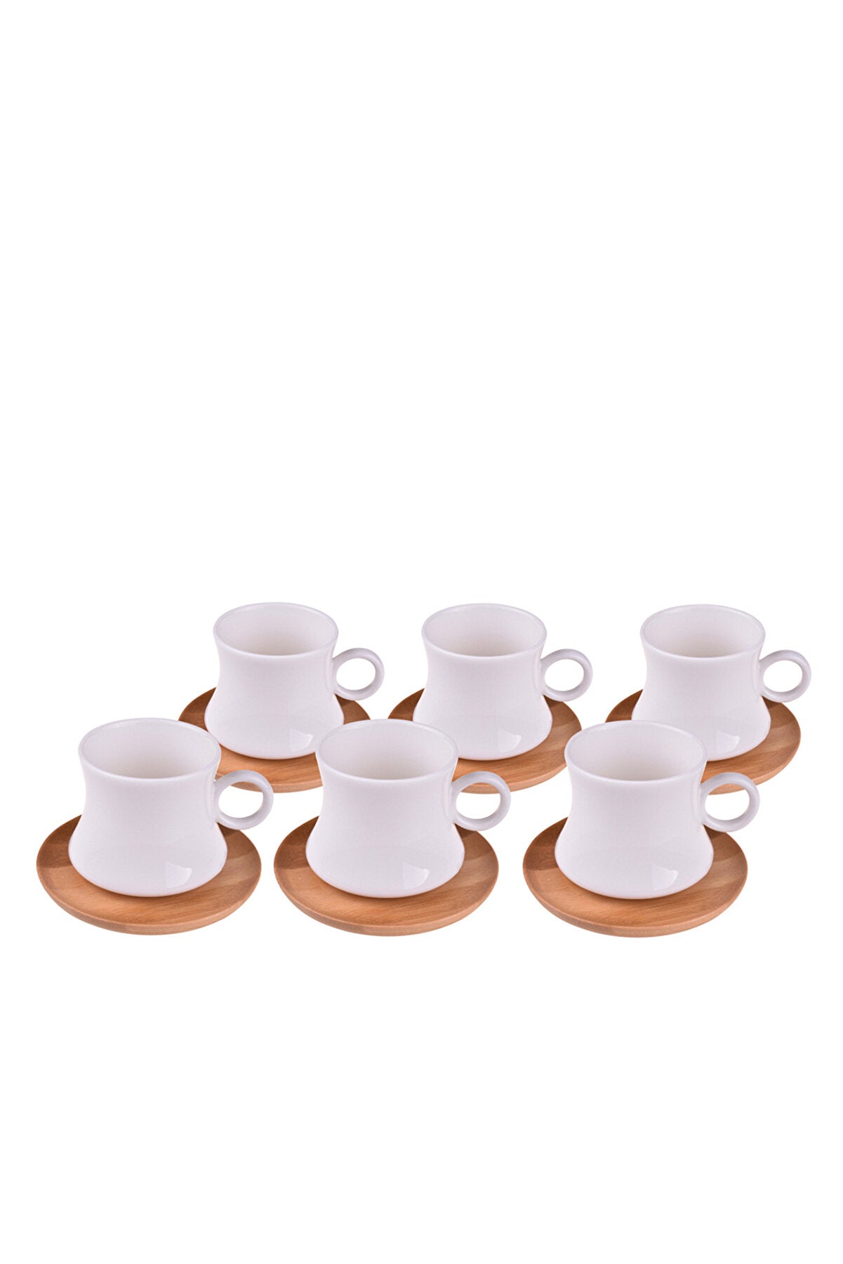 Bambum Largi Tea Cup Set for 6 People 