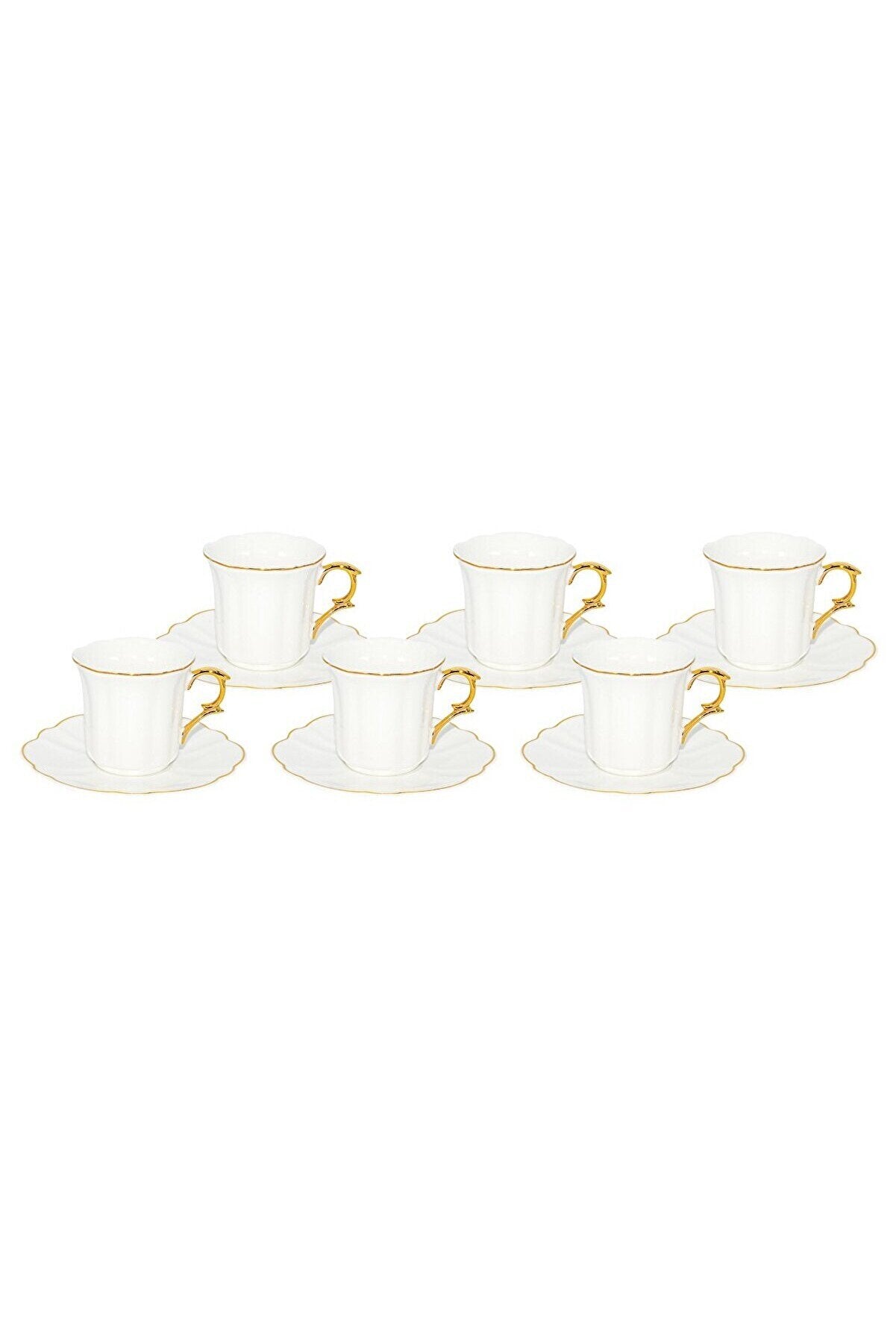 Bambum Pure - Set of 6 Coffee Cups Narrow