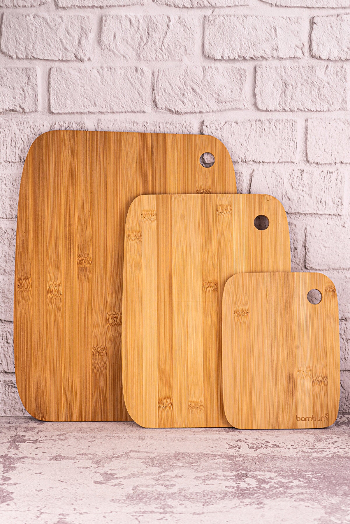 Bambum B5104 Tedi 3-Piece Cutting Board Bamboo