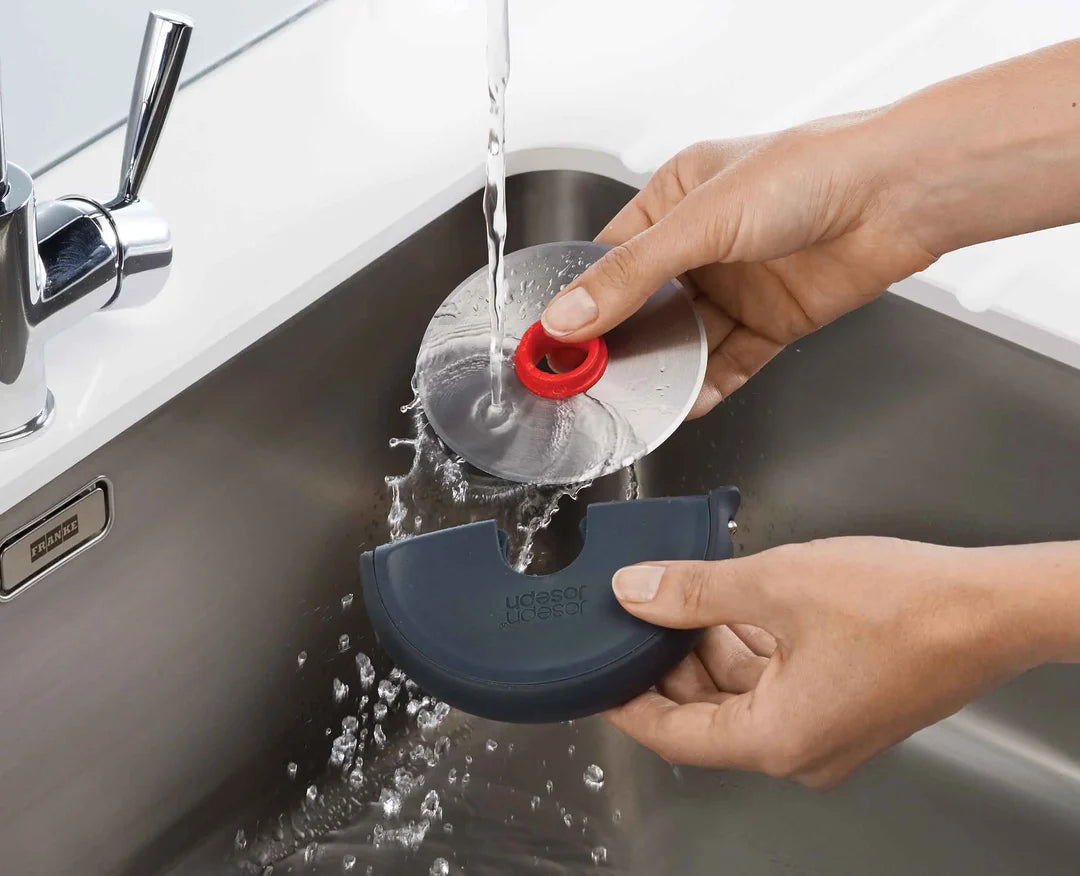 Joseph Joseph Disc Easy-Clean Pizza Diski, Gri/Kırmızı