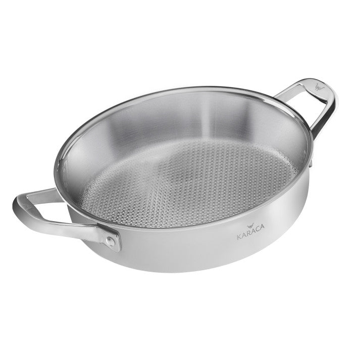 Karaca 3Ply PowerSteel 316+ Steel Induction Bottom Saucepan 30 cm 4.9 Lt