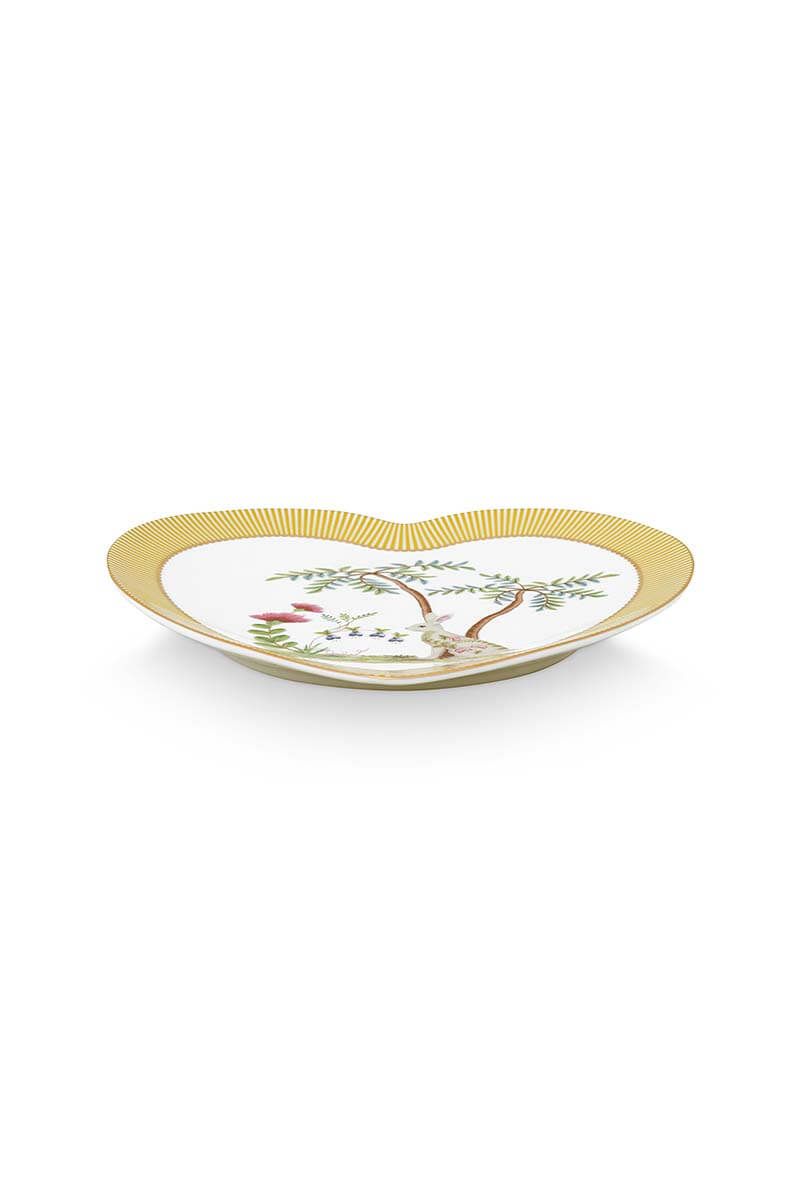 Pip Studio La Majorelle Sarı Porselen Tabak Seti 21,5 Cm