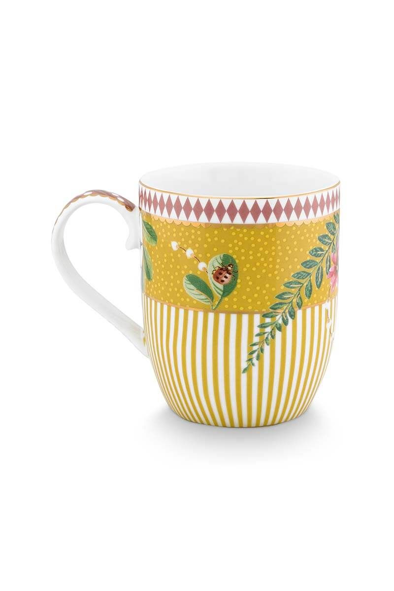 Pip Studio La Majorelle  Sarı Porselen Kupa Seti 145 Ml